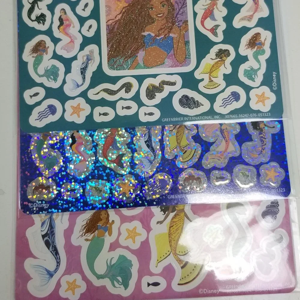 Disney Little Mermaid 150 stickers